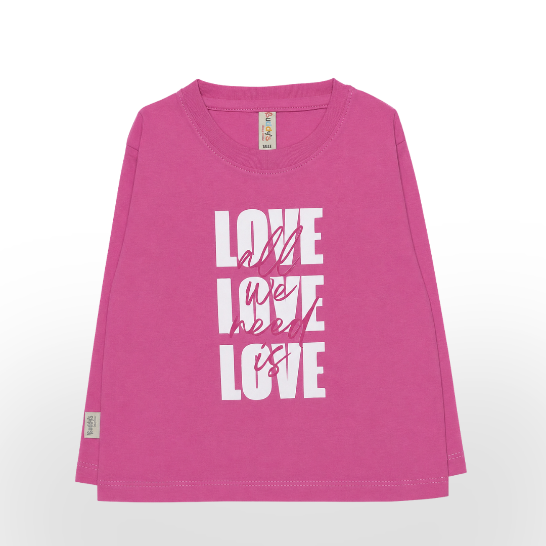 CAMISETA BEBA "LOVE"