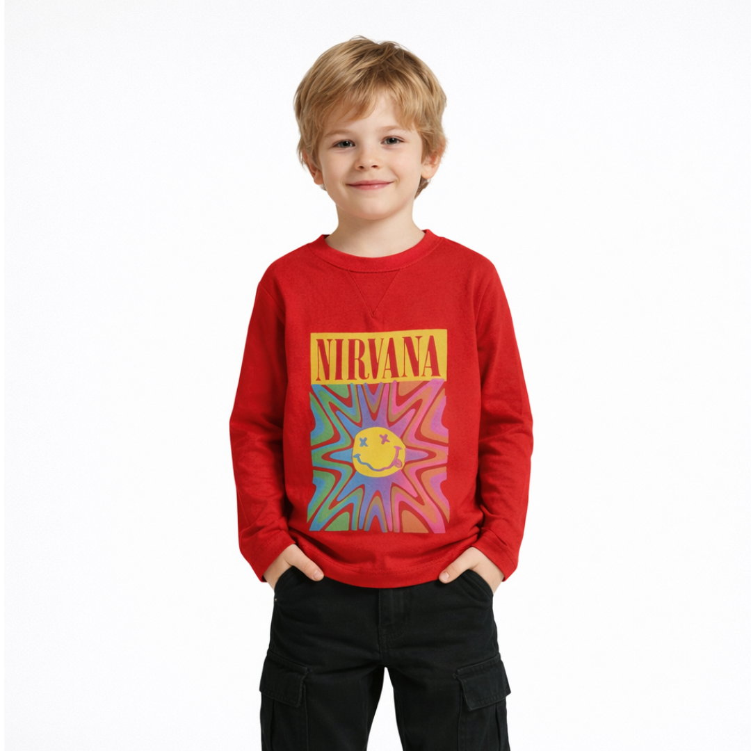 CAMISETA NIÑO "NIRVANA"