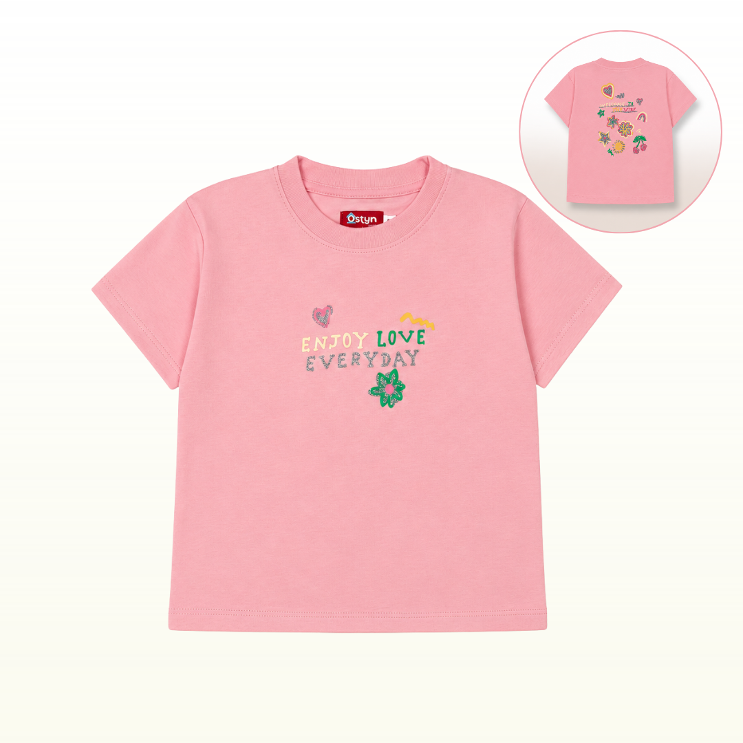 REMERA NIÑA "BRILLANT"