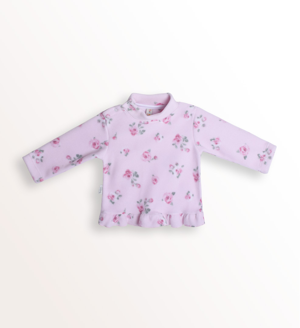 MEDIA POLERA "ROSAS"