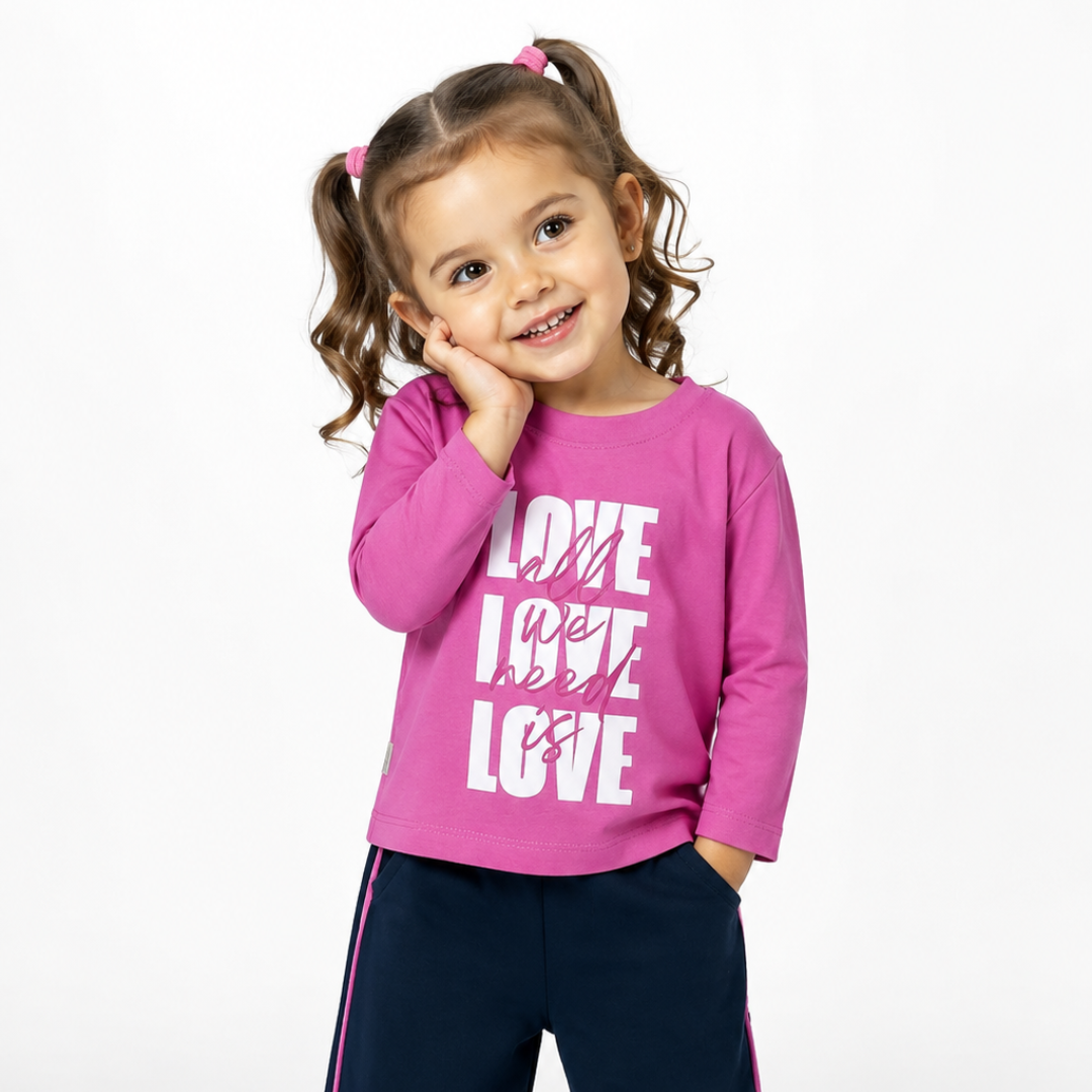 CAMISETA BEBA "LOVE"
