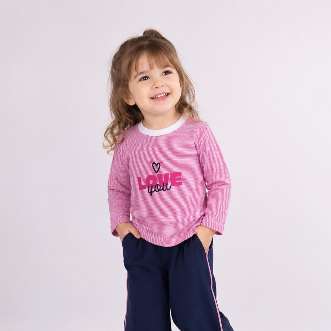 CAMISETA "LOVE YOU"